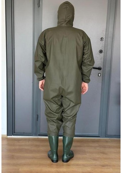 Çizmeli Kapuşonlu Pvc Boy Tulum fırsatları