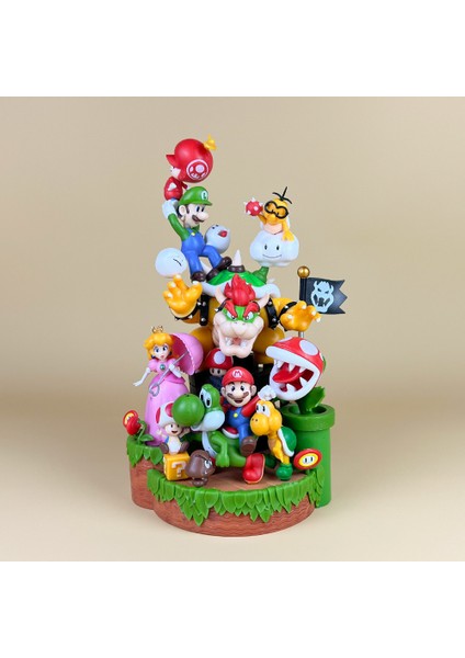 Süper Mario Kutulu Set Figürleri (Yurt Dışından)