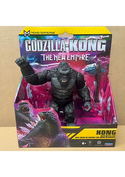 Godzilla King Kong'a Karşı Hareketli Model Nükleer Enerji Jet Oyuncakları Kutulu Set (Yurt Dışından)