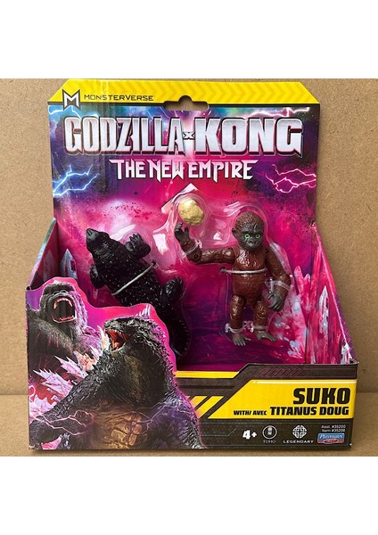Godzilla King Kong'a Karşı Hareketli Model Nükleer Enerji Jet Oyuncakları Kutulu Set (Yurt Dışından)