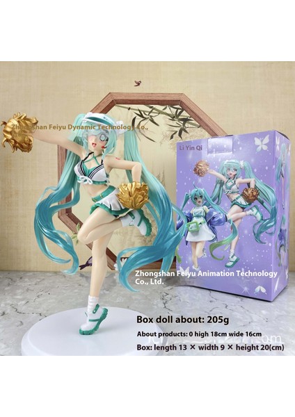 Hatsune Miku El Kuklası Bebek Modeli (Yurt Dışından)