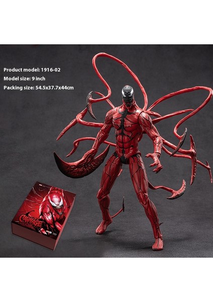 Marvel Yenilmezler Demir Adam Kaptan Amerika Örümcek Adam Yok Edici Hulk Venom Maket Oyuncaklar (Yurt Dışından)