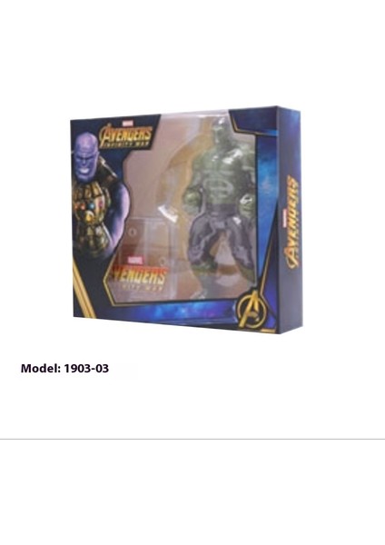 Marvel Yenilmezler Demir Adam Kaptan Amerika Örümcek Adam Yok Edici Hulk Venom Maket Oyuncaklar (Yurt Dışından)
