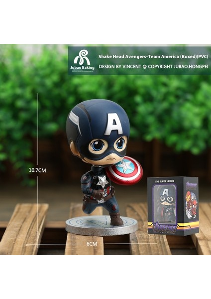 Avengers Serisi El Modeli Oyuncakların Büyük Kafa Versiyonu (Yurt Dışından)