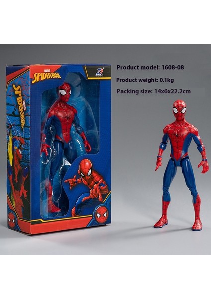 Marvel Yenilmezler Demir Adam Kaptan Amerika Örümcek Adam Yok Edici Hulk Venom Maket Oyuncaklar (Yurt Dışından)