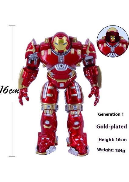 Marvel Avengers 2 Iron Man MK44 Anti-Hulk Zırhı Model Anime Oyuncak Süs Eşyaları (Yurt Dışından)