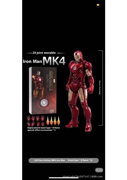 Marvel Avengers Karakter Model Figürleri (Yurt Dışından)