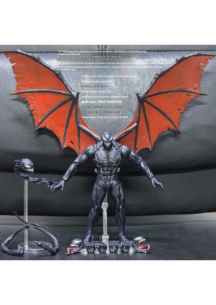 Marvel Movable Carnage Venom Toy Doll Model (Yurt Dışından)