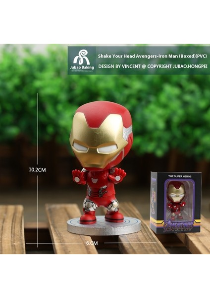 Avengers Serisi El Modeli Oyuncakların Büyük Kafa Versiyonu (Yurt Dışından)