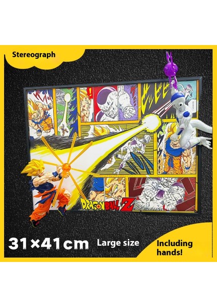 Seven Dragon Ball Diorama 3D Model Süsleme Comic Plus Model (Yurt Dışından)