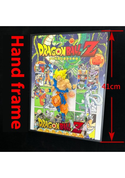 Seven Dragon Ball Diorama 3D Model Süsleme Comic Plus Model (Yurt Dışından)