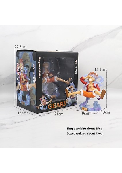 King Of Thieves Çizgi Film Anime Luffy Model Süs Yükseklik Yaklaşık 10-20CM (Yurt Dışından)