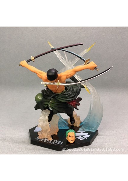 One Piece Anime Fire Fist Luffy Ace Ghost Chop Sauron Sanji Model Süsler (Yurt Dışından)