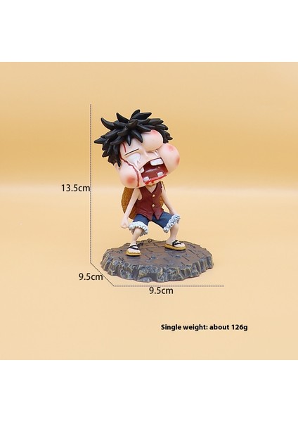 King Of Thieves Çizgi Film Anime Luffy Model Süs Yükseklik Yaklaşık 10-20CM (Yurt Dışından)