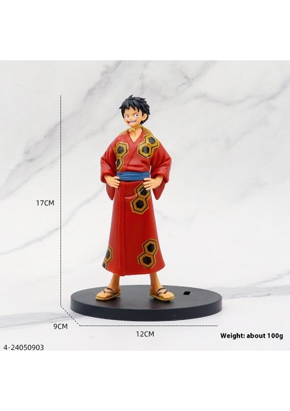 King Of Thieves Çizgi Film Anime Luffy Model Süs Yükseklik Yaklaşık 10-20CM (Yurt Dışından)