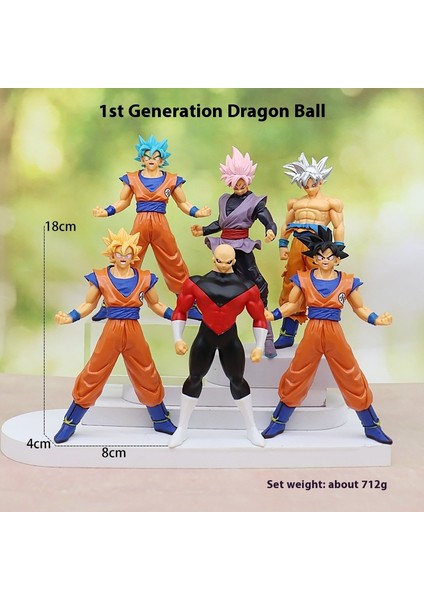Yedi Dragon Ball Manga Goku Vegeta Model Anime Figürleri (Yurt Dışından)