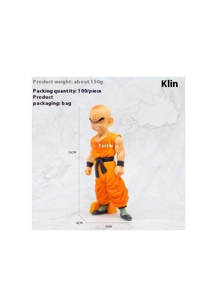 Yedi Dragon Ball Manga Goku Vegeta Model Anime Figürleri (Yurt Dışından)