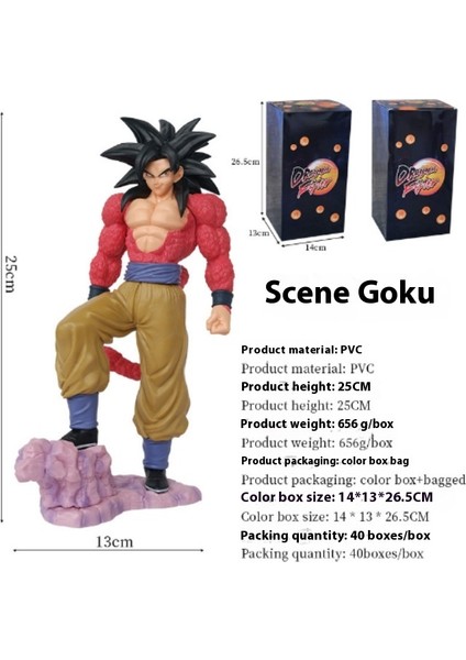 Yedi Dragon Ball Manga Goku Vegeta Model Anime Figürleri (Yurt Dışından)