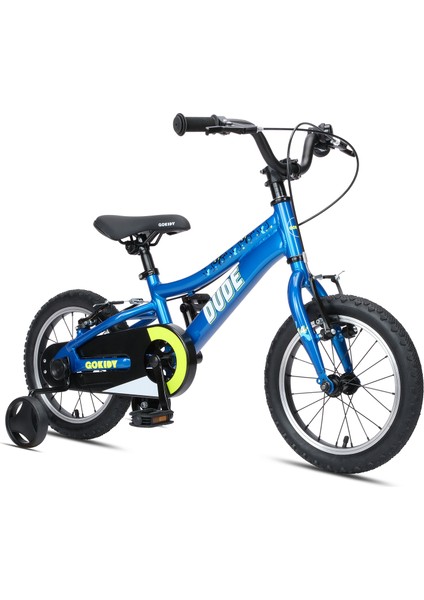 Gokıdy Dude 14" Jant Çocuk Bisikleti Mavi