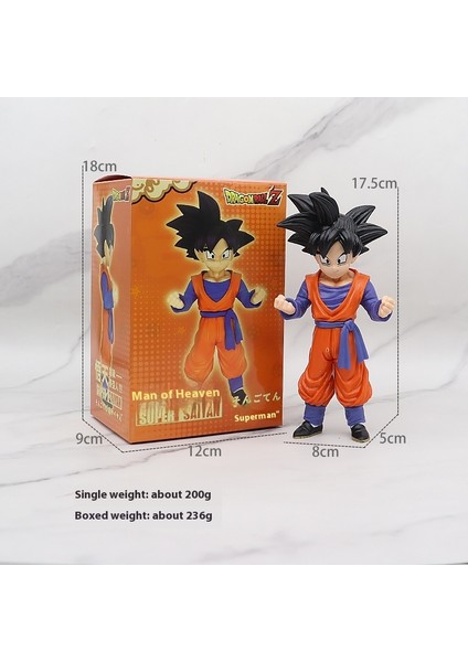 Yedi Dragon Ball Manga Goku Vegeta Model Anime Figürleri (Yurt Dışından)