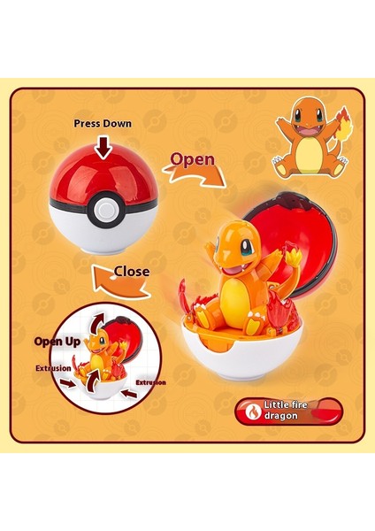 Pokémon Pokémon Masaüstü Dekorasyon Oyuncakları (Yurt Dışından)