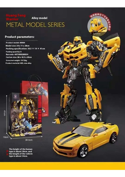Transformers Oyuncak Model Araba Robotu (Yurt Dışından)