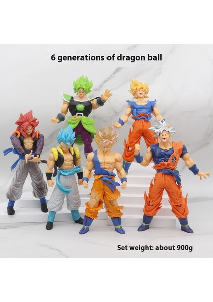 Yedi Dragon Ball Manga Goku Vegeta Model Anime Figürleri (Yurt Dışından)