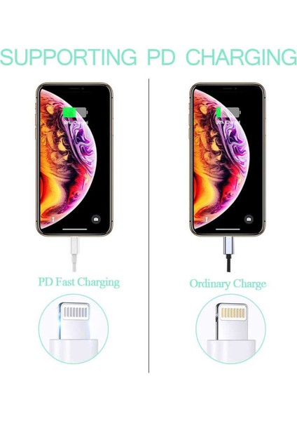 Apple Iphone 11 12 13 14 Pro Uyumlu Type C Hızlı Şarj Aleti Kablosu Usb-C Lightning Kablo fırsatları