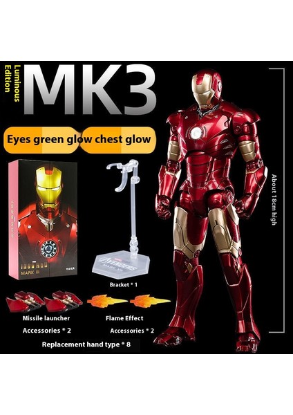 Marvel Avengers Demir Adam Oyuncak Modeli (Yurt Dışından)