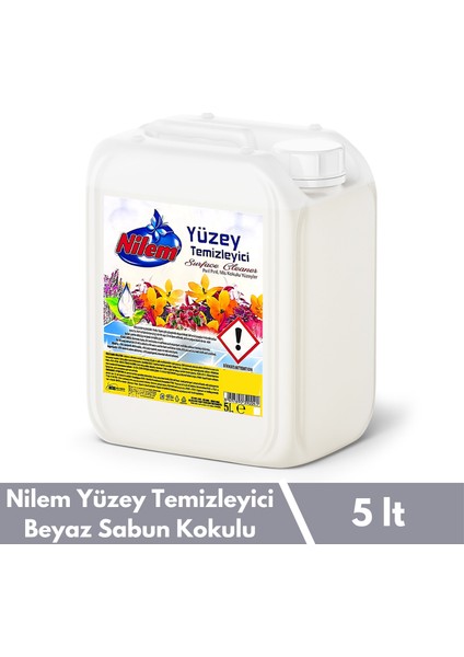 Beyaz Sabun Kokulu Yüzey Temizleyici 5 Lt