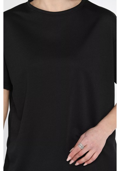 Kadın Bisiklet Yaka Basic Tişört P-00015063 fırsatları