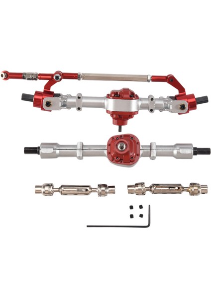 Mn D90 D91 D96 MN99S 1/12 Rc Araba ile Uyumlu Metal Ön ve Arka Köprü Aksı, 2 (Yurt Dışından)