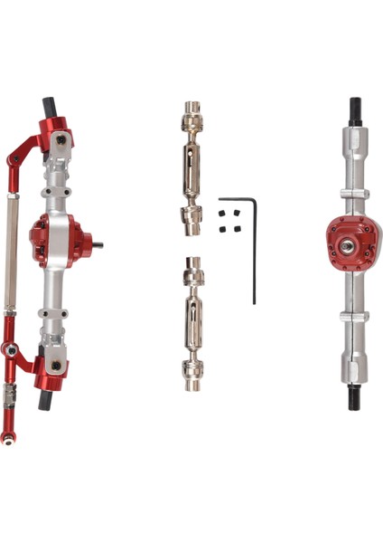 Mn D90 D91 D96 MN99S 1/12 Rc Araba ile Uyumlu Metal Ön ve Arka Köprü Aksı, 2 (Yurt Dışından) fiyatları