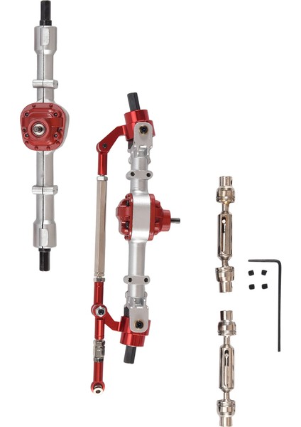 Mn D90 D91 D96 MN99S 1/12 Rc Araba ile Uyumlu Metal Ön ve Arka Köprü Aksı, 2 (Yurt Dışından) modelleri