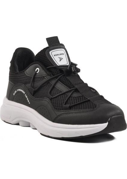 Boulder 2032 M Siyah-Beyaz Tekstil Erkek Spor Ayakkabı