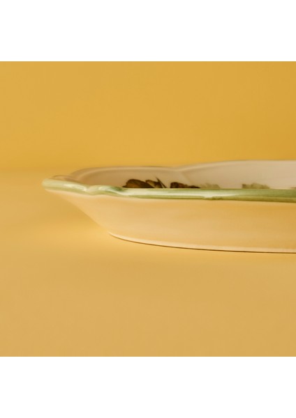Julia Stoneware Sunum Tabağı Yeşil (32 Cm) fırsatları
