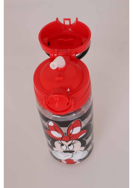 Yeni Sezon Lisanslı Mınnıe Mouse Beslenme Kabı ve Trıtan Matara 500 ml Beslenme Seti