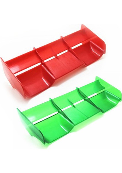 1:8 Rc Arabalar Elektrikle Çalışan Kamyon Için Plastik Kuyruk Kanadı Kırmızı (Yurt Dışından)