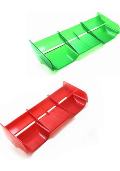 1:8 Rc Arabalar Elektrikle Çalışan Kamyon Için Plastik Kuyruk Kanadı Kırmızı (Yurt Dışından) fırsatları