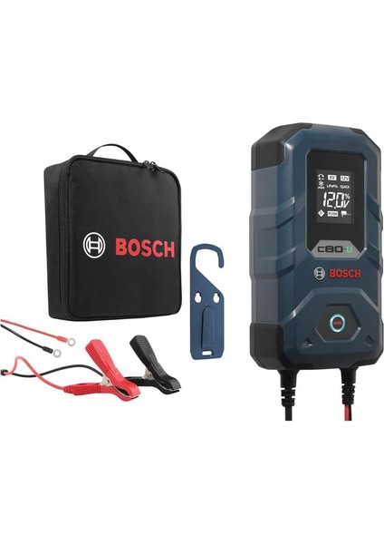 6V-12V ŞARJ REDRESÖRÜ (AKÜ ŞARJ CİHAZI) OTOMATİK C80-Li (6V-5 A / 12V-15 A) (+LİFePO4 LITHIUM)