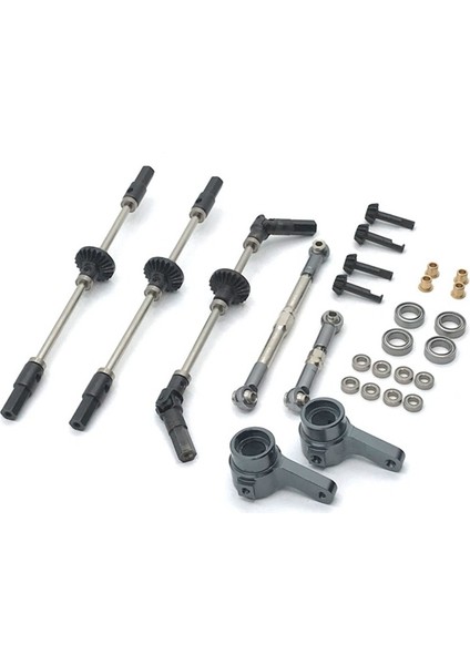 Yükseltme Yılan Balığı Dişli Köprü Aks Gea 1/16 Rc Araba Yedek Parçaları, 6WD ile Uyumlu (Yurt Dışından) fırsatları