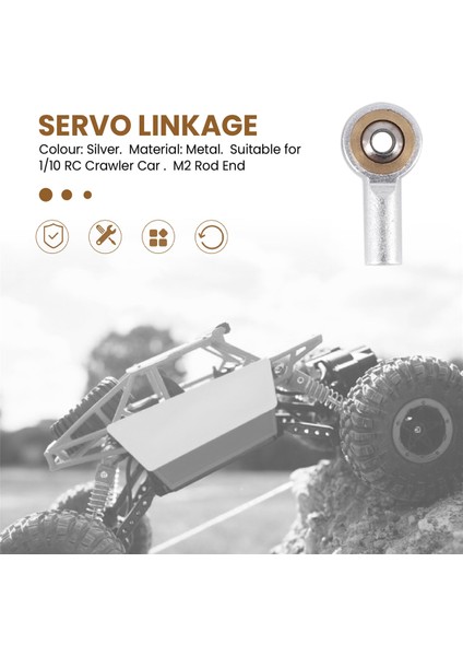 Mini 4WD Rc Araba Tekne Uçak Için M2 Çubuk Ucu Bilyalı Kafa, 3 (Yurt Dışından)