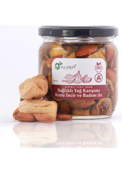 Bademli Zeytinyağlı Kuru Dağ İnciri | %100 saf sızma soğuk sıkım zeytinyağı ve sağlıklı yağların karışımı fiyatları