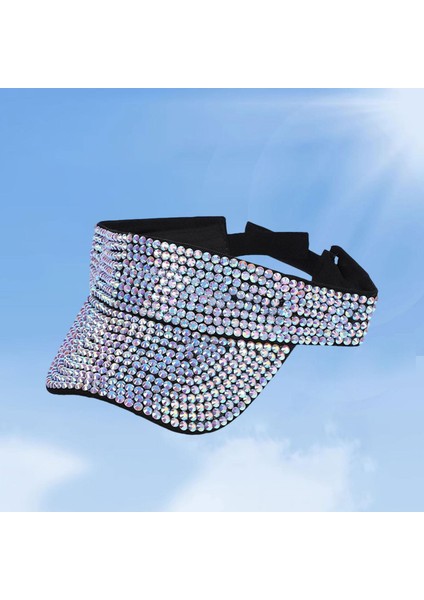 Rhinestones Güneş Visor Ş Viz I Kadınlar Erkekler Tenis ve (Yurt Dışından)