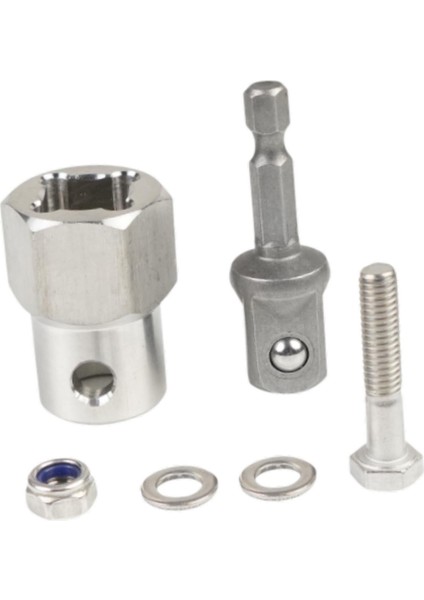 Römork Jak Matkap Adaptörü Paslanmaz Çelik 1/2 Inç Sürücü Soket Adaptörü (Yurt Dışından) modelleri