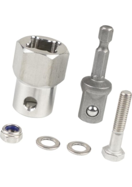 Römork Jak Matkap Adaptörü Paslanmaz Çelik 1/2 Inç Sürücü Soket Adaptörü (Yurt Dışından) fırsatları