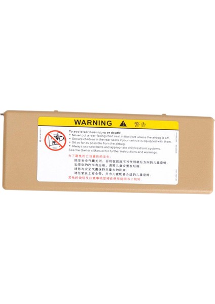 Sun Visor Ğı 23196443 Regal 2009-2022 Sarı (Yurt Dışından)