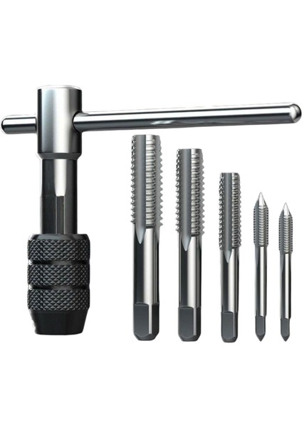 6pcs T M3-M8 Taps I Treating I Dahili Diş Kesmek Için Sağlam (Yurt Dışından) fiyatları