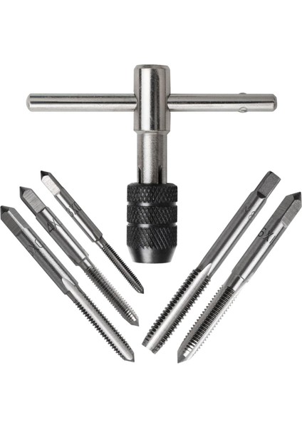 6pcs T M3-M8 Taps I Treating I Dahili Diş Kesmek Için Sağlam (Yurt Dışından) modelleri