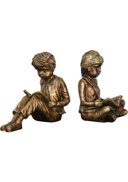 Kız Kitaplar Dekoratif Kitaplar Aksesuar Masaüstünü (Yurt Dışından)